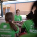 GOTR junior coach at practice