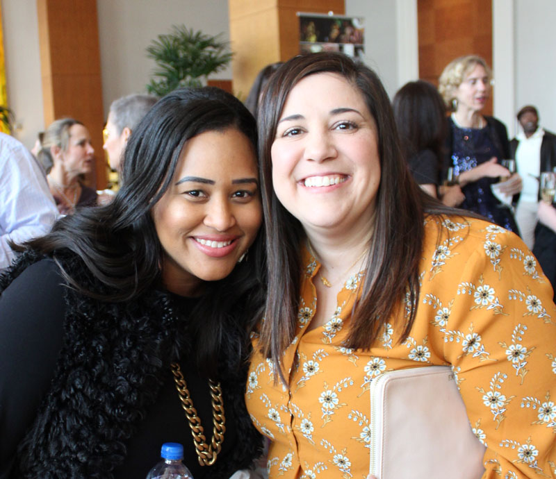 mjh and liz - two women smiling for camera