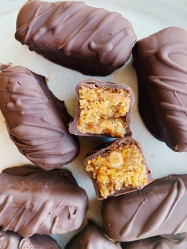 Healthy Butterfingers by Samah Dada