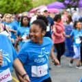 GOTR girl and coach at 5K