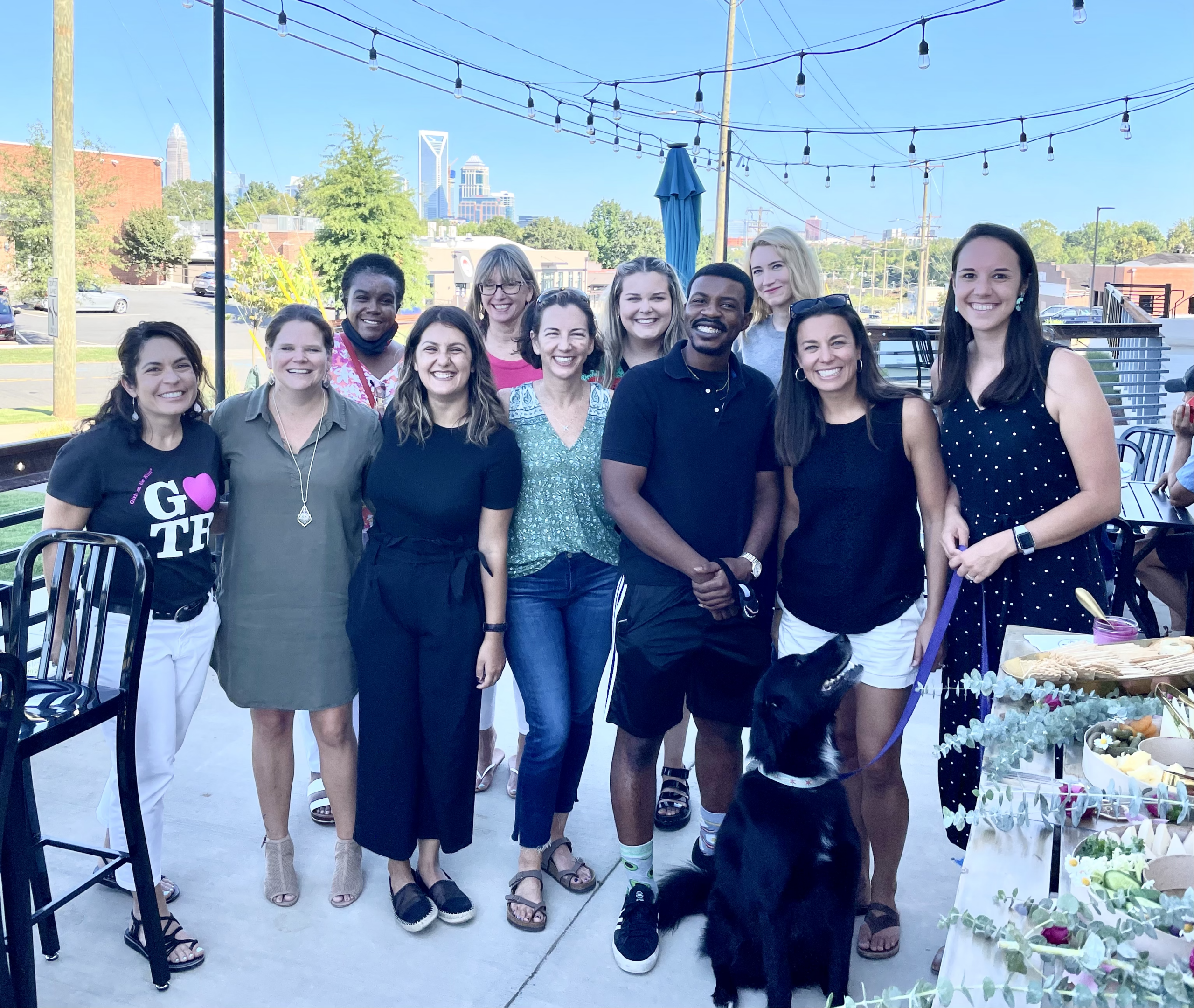 GOTR staff at a team function