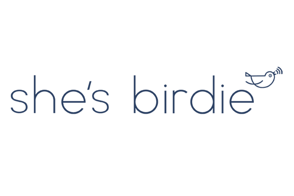 She's Birdie Logo - Dream it. Do it. Be it. Virtual Event Sponsor