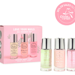 Nail polish set available to purchase to support Girls on the Run