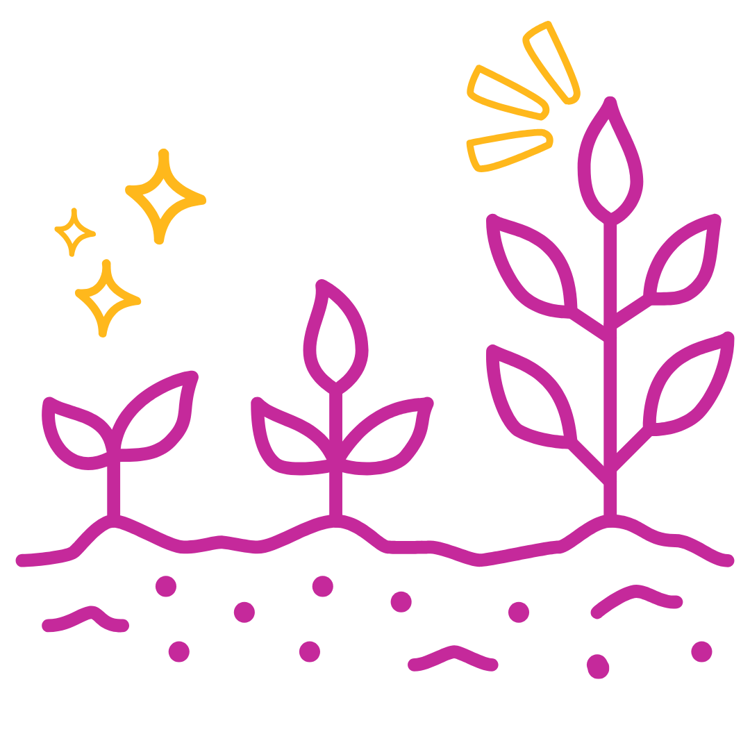 icon of seedling growing.