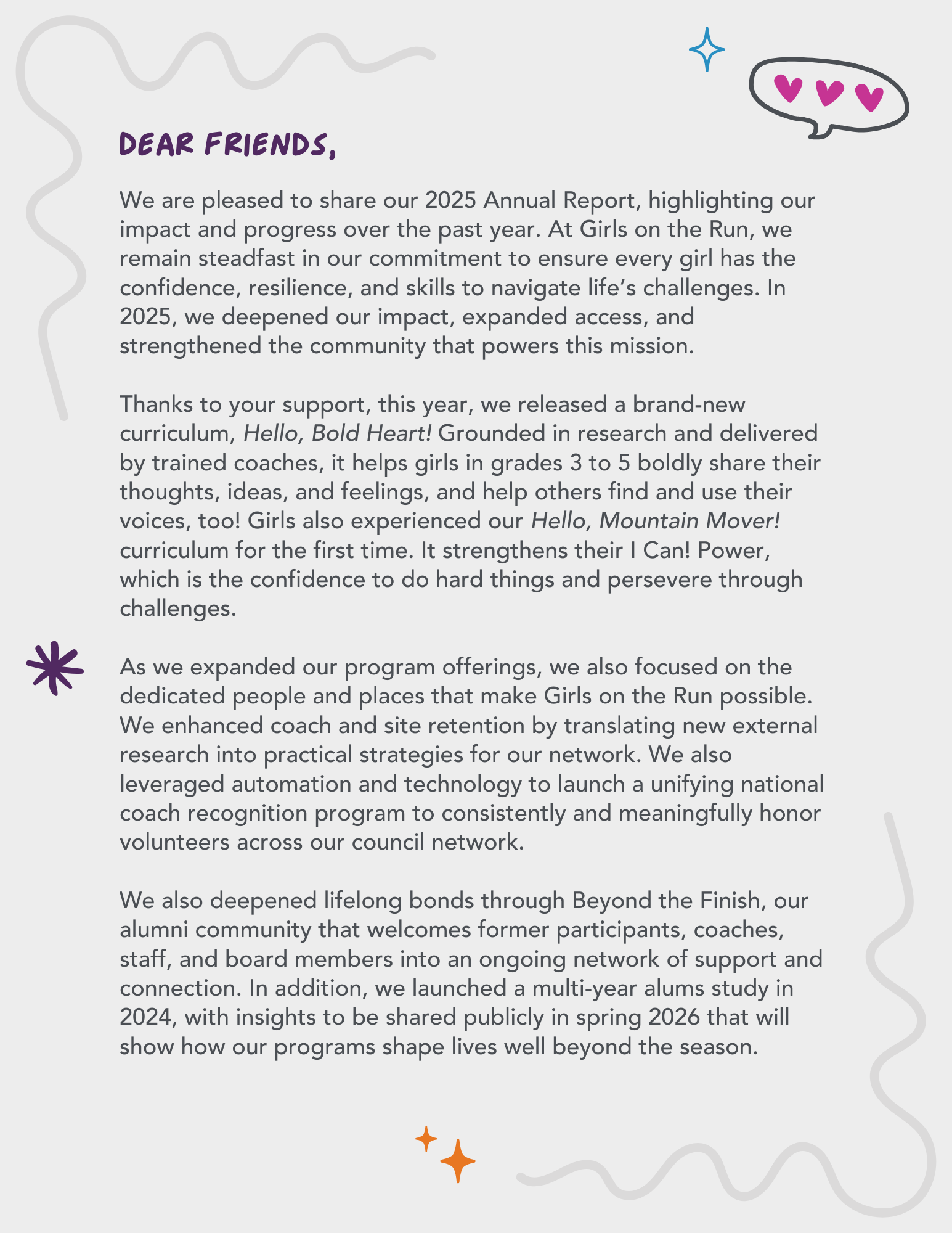 Letter from Liz page 1