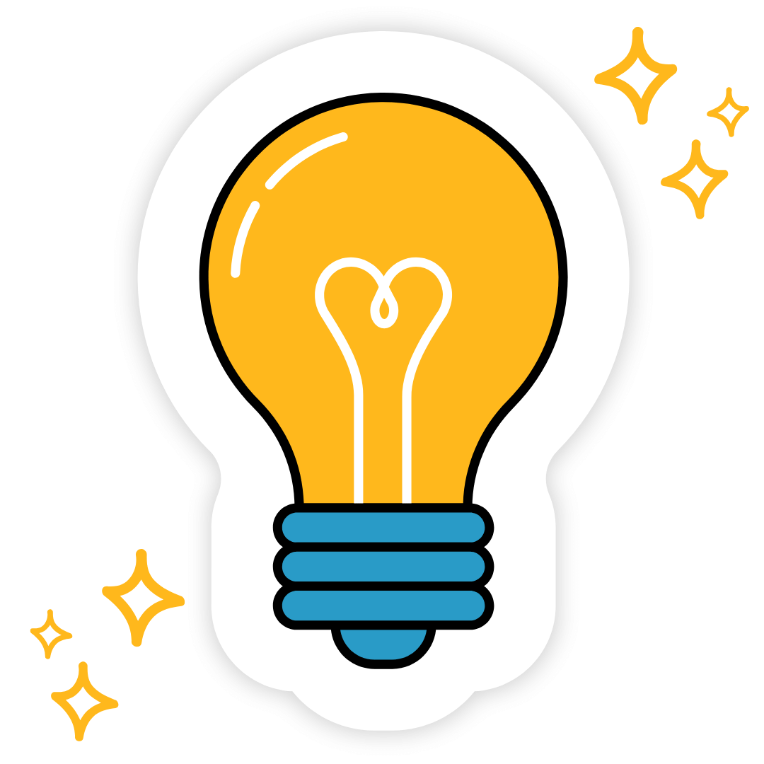 Icon of a lightbulb.