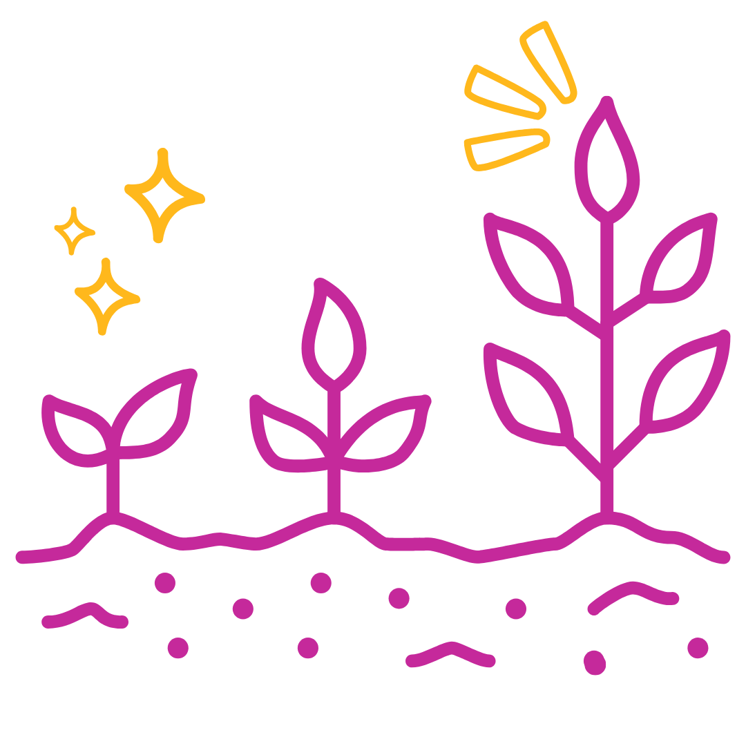 icon of seedling growing.